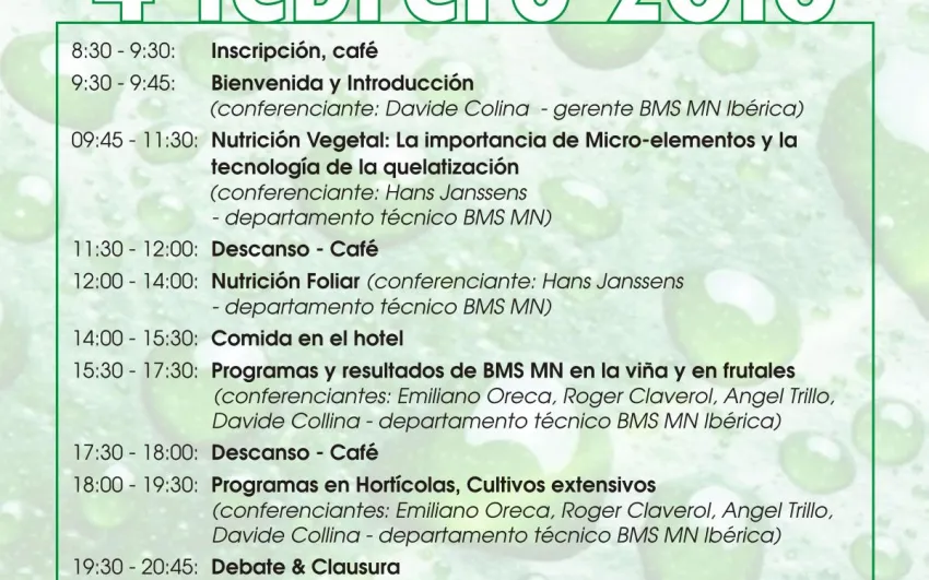 programa de la jornada